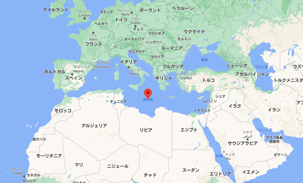 白地図地中海: 地中海地図 国名入り – ASXQLU
